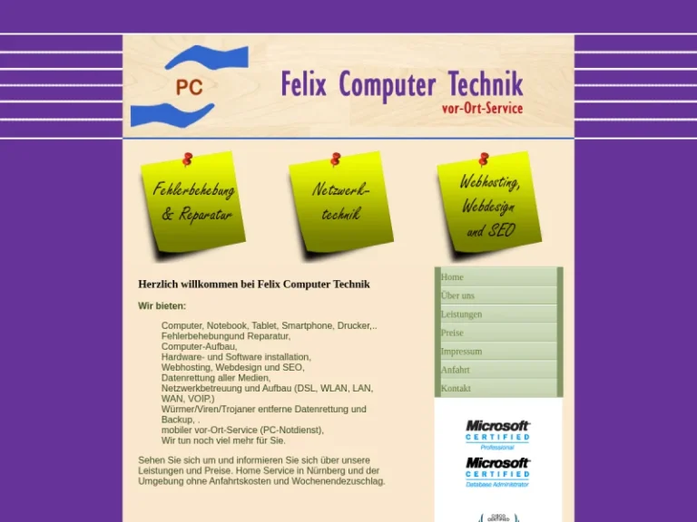 Felix Computer Technik - Computerservice in Nürnberg
