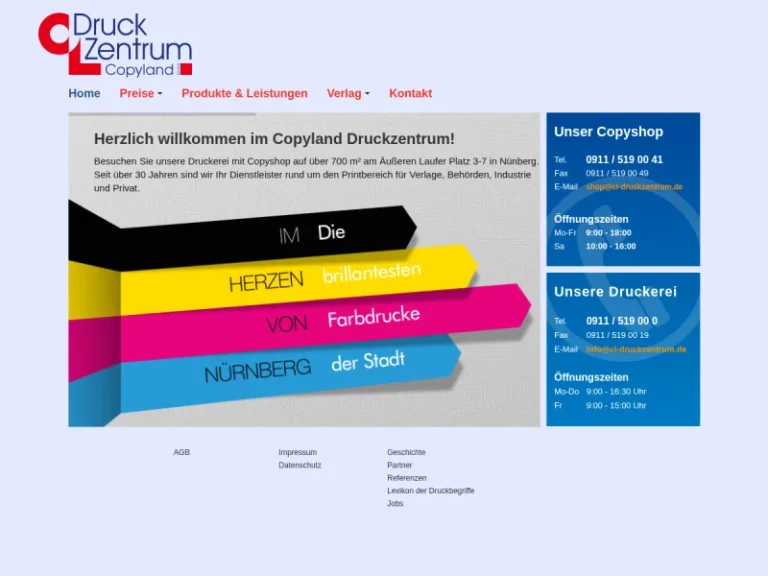 Druckzentrum Copyland - Copyshop in Nürnberg