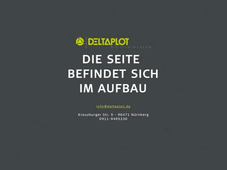 Deltaplot Die Sign Maker GmbH - Designagentur in Nürnberg