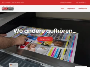 Druckerei Max Götz GmbH Graphische Kunstanstalt - Druckerei in Nürnberg