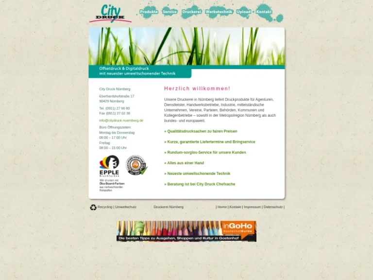 City Druck - Druckerei in Nürnberg