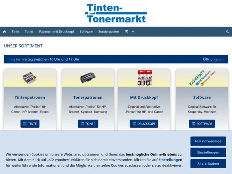 Drucker-Tankstelle - Fachhandel für Bürobedarf in Nürnberg