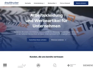 draufDrucker – Textildruck & Stickerei – T-Shirt Druck | ab 10 Stück - Digitaldruckerei in Nürnberg