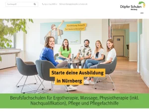 Döpfer Schulen Nürnberg für Ergotherapie, Physiotherapie, Massage, Pflege - Berufsbildende Schule in Nürnberg