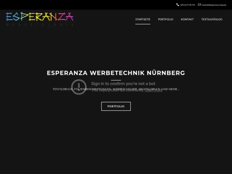 Esperanza Werbetechnik - Neonleuchtreklameanbieter in Nürnberg