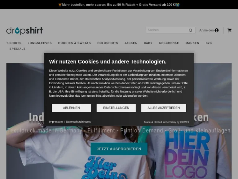 dropshirt - Digitaldruckerei in Nürnberg