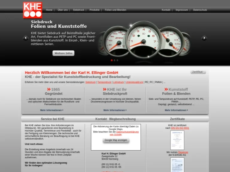 Karl H. Ellinger GmbH - Akzidenzdruckerei in Nürnberg
