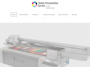 Better Presentation Service GmbH - Digitaldruckerei in Nürnberg