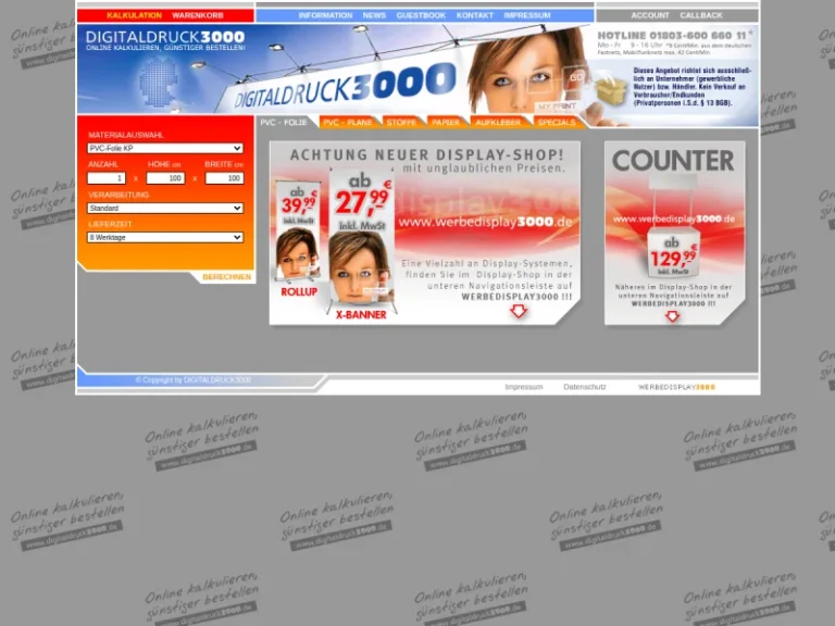 DIGITALDRUCK3000 - Digitaldruckerei in Nürnberg