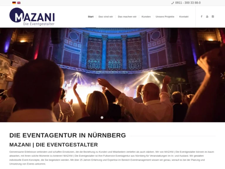 Mazani Die Eventgestalter - Eventmanagement-Firma in Nürnberg