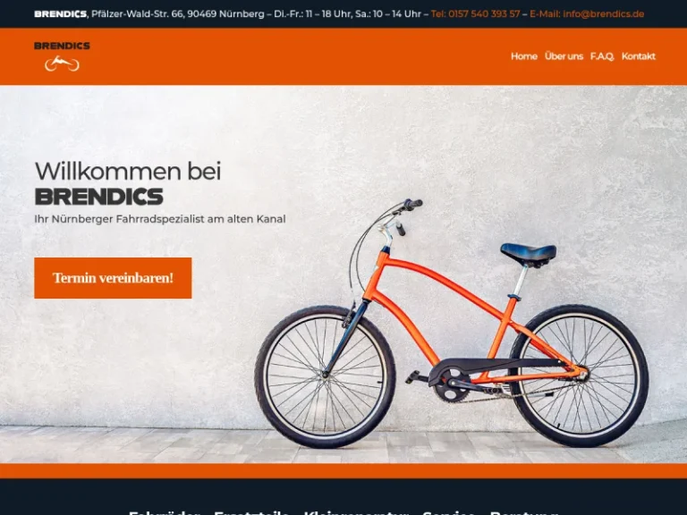 Brendics-Fahrradwerkstatt - Fahrradwerkstatt in Nürnberg