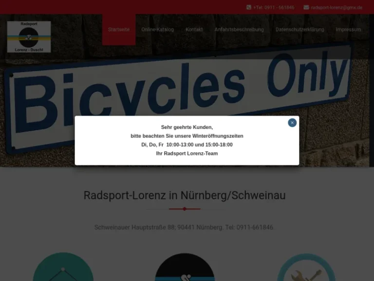 Radsport Lorenz - Fahrradgeschäft in Nürnberg