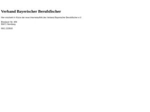 Verband Bayerischer Berufsfischer e.V. - Fischfarm in Nürnberg