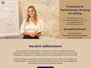 Psychotherapie, Beratung und Coaching – Praxis Schönauer - Psychologe/Psychologin in Nürnberg