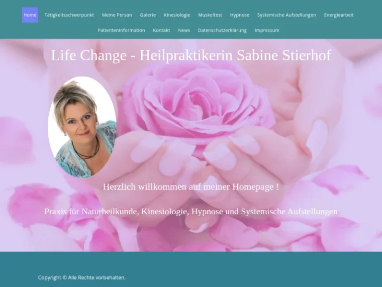 Life Change – Praxis für Naturheilkunde, Kinesiologie und System. Aufstellungen - Alternativmediziner in Nürnberg