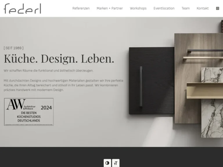 Federl Küchenstudio - Fachhandel für Küchenbedarf in Nürnberg