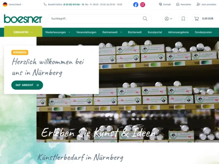 boesner GmbH – Nürnberg - Bastelgeschäft in Nürnberg