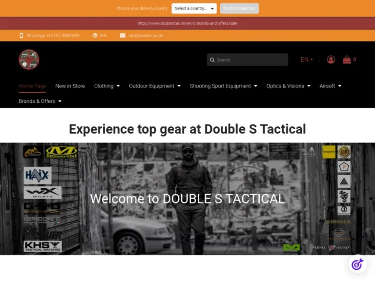 Schmidt und Schindler -Double S Tactical- eGbR - Geschäft für Outdoor- Kleidung und ‑Ausrüstung in Nürnberg