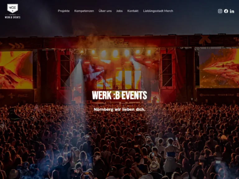 werk:b events GmbH - Eventmanagement-Firma in Nürnberg