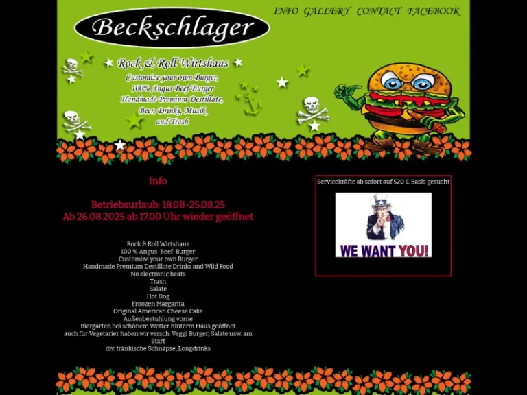 Beckschlager - Amerikanisches Restaurant in Nürnberg