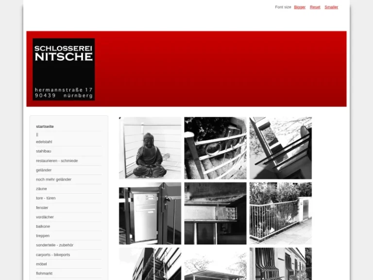 Schlosserei Nitsche - Metallbauunternehmen in Nürnberg