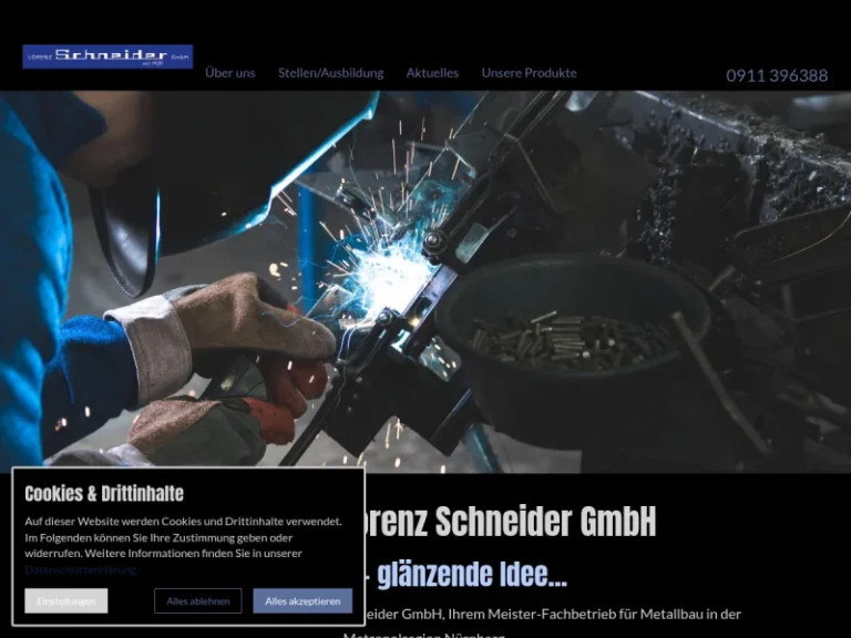 Schlosserei- Metallbau Schneider - Metallbauunternehmen in Nürnberg