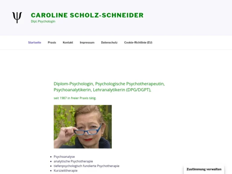Frau Dipl.-Psych. Univ. Caroline Scholz-Schneider - Arzt in Nürnberg