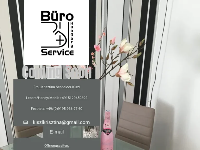 Büro Service Hungary – Schneider-Kiszl Krisztina - Personalberatung in Nürnberg
