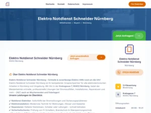 Elektro Notdienst Schneider Nürnberg - Elektriker in Nürnberg