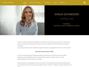 Sonja Schneider Coaching I Yoga - Life Coach in Nürnberg