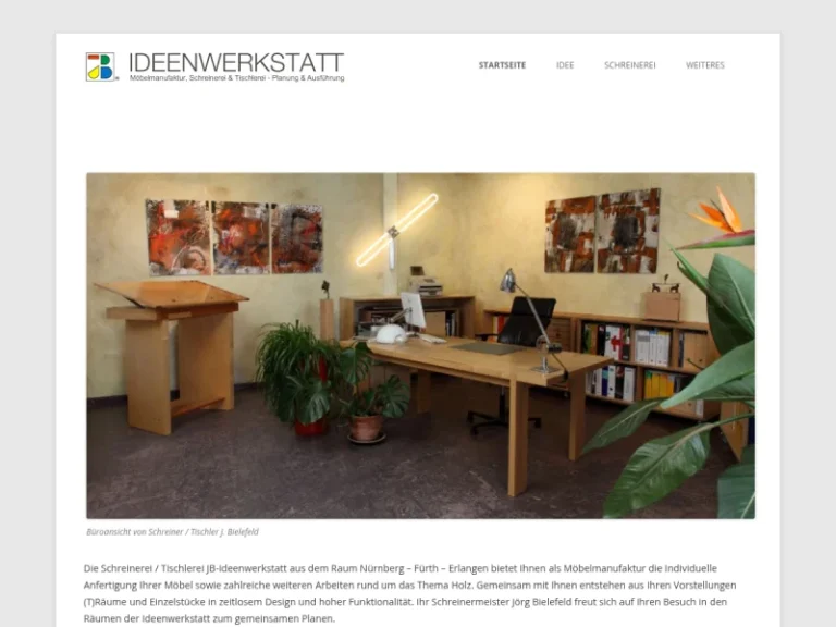 Jörg Bielefeld Schreinerei - Möbeltischler in Nürnberg