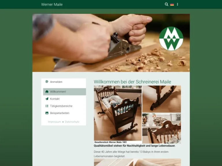 Schreinerei Maile Werner - Möbeltischler in Nürnberg