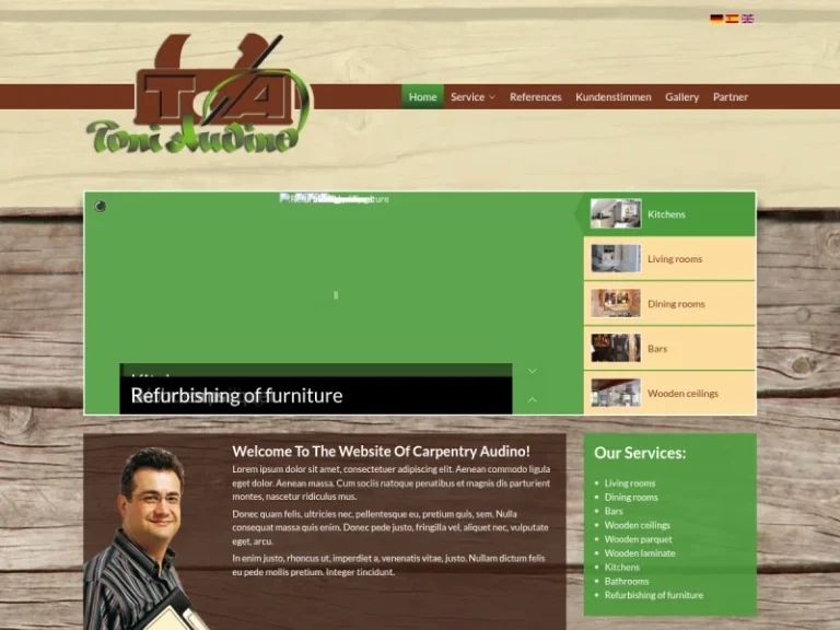 Schreinerei Toni Audino - Auftragnehmer für den Innenausbau in Nürnberg