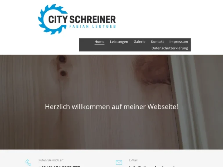 City Schreiner TM Fabian Leutgeb e.K. - Holzboden-Einbaudienst in Nürnberg