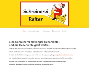 Schreinerei Reiter - Fachhandel für Einbruchalarmsysteme in Nürnberg