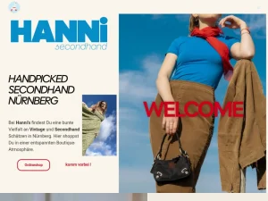 HANNI secondhand - Bekleidungsgeschäft in Nürnberg