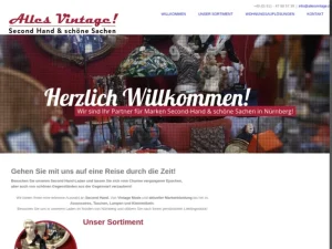 Alles Vintage! - Vintage-Moden-Geschäft in Nürnberg