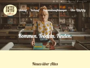 FiftyFifty — Der Trödelladen - Entrümplungsservice in Nürnberg