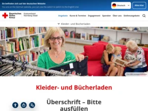 BRK Kleider- und Bücherladen - Geschäft in Nürnberg