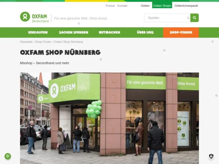 Oxfam Shop Nürnberg - Gebrauchtwarenladen in Nürnberg
