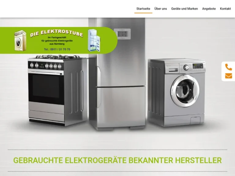 Die Elektrostube - Geschäft für gebrauchte Haushaltsgeräte in Nürnberg