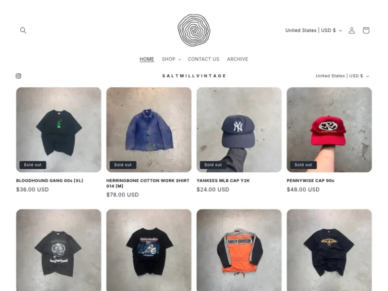 Saltmill Vintage - Vintage-Moden-Geschäft in Nürnberg