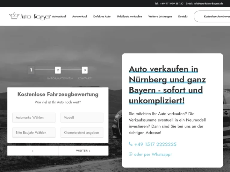 Auto Kaiser Autoankauf Nürnberg - Autohändler in Nürnberg