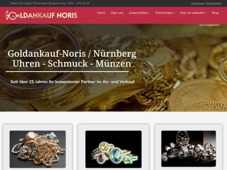 Goldankauf Noris - Antiquitätengeschäft in Nürnberg