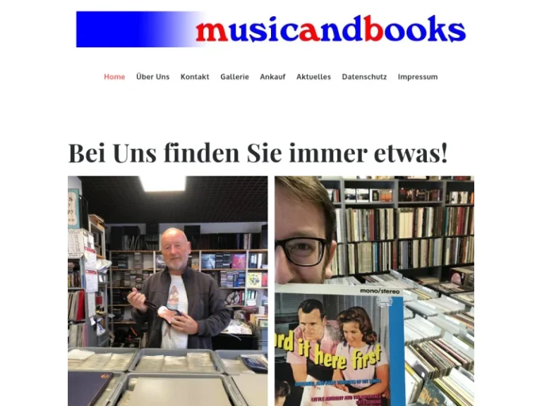 musicandbooks - Buchhandlung in Nürnberg