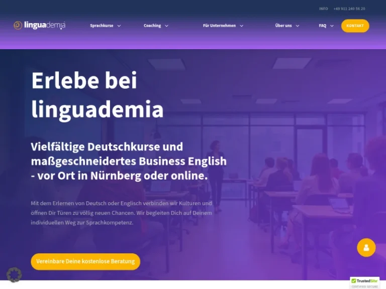 Deutschkurse & Englischkurse by linguademia | Die Sprachschule in Nürnberg - Deutsch-Sprachschule in Nürnberg