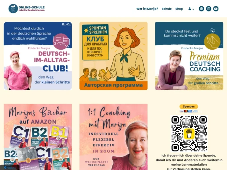 Deutsch mit Marija - Deutsch-Sprachschule in Nürnberg