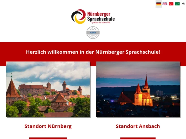 Nürnberger Sprachschule – Sprachkurse, Firmenkurse, Weiterbildungen - Bildungseinrichtung in Nürnberg