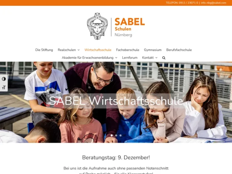 Sabel Wirtschaftsschule Nürnberg - Berufsbildende Schule in Nürnberg