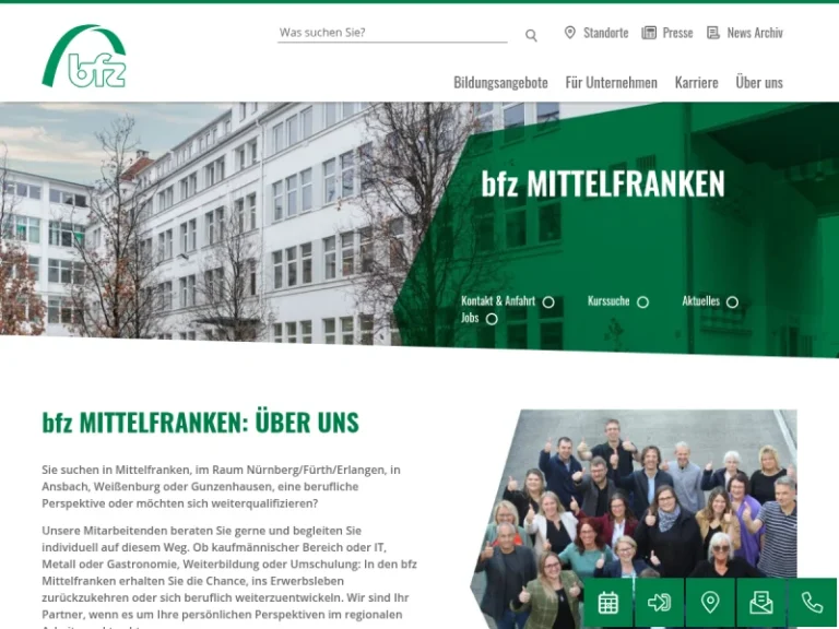 bfz Mittelfranken, Lernort Nürnberg - Bildungseinrichtung in Nürnberg